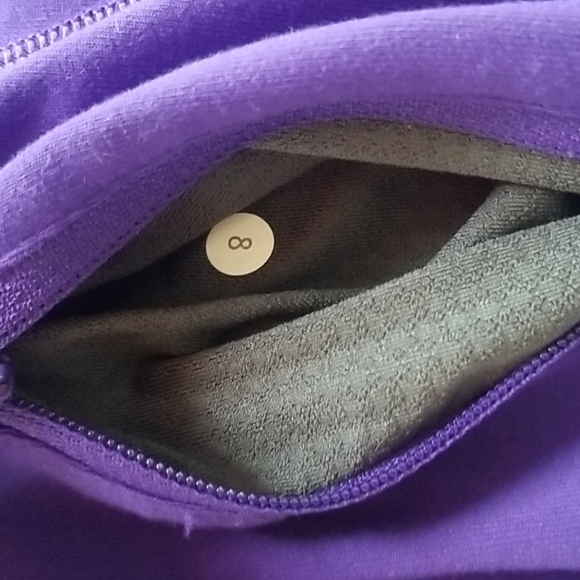 Lululemon Purple Zip Up - Picture 3 of 4